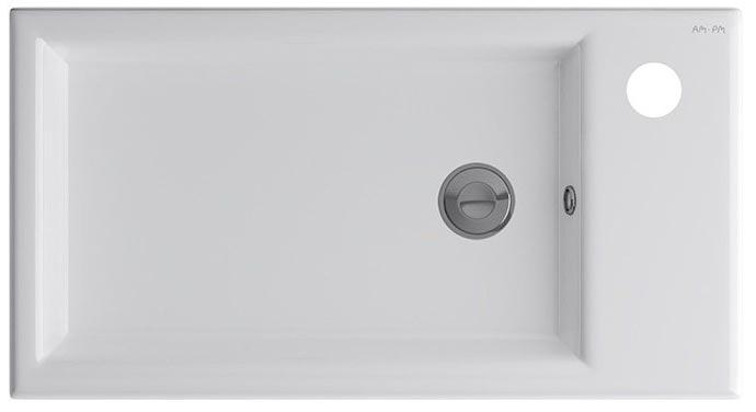 Раковина для тумбы X-Joy, 45 см, цв. белый глянец, ZZ