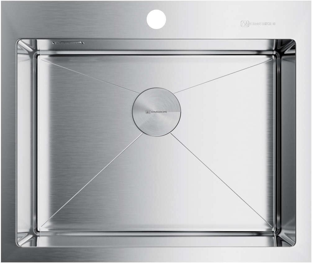 Мойка кухонная Omoikiri Akisame 59-IN нержавеющая сталь ZZ
