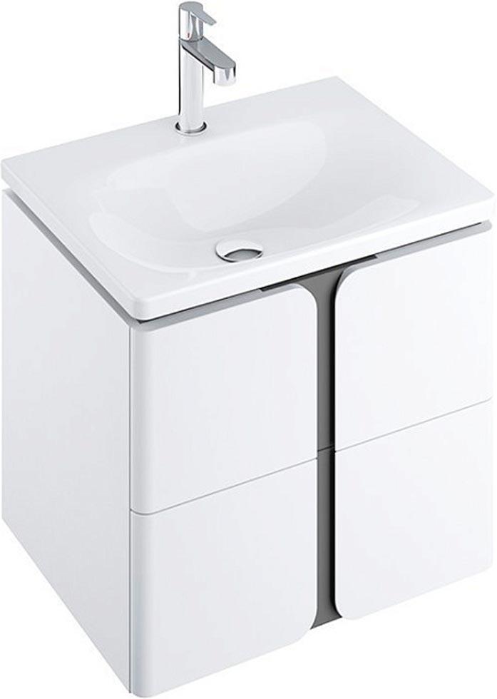 Тумба под умывальник SD BALANCE 500 белый/графит