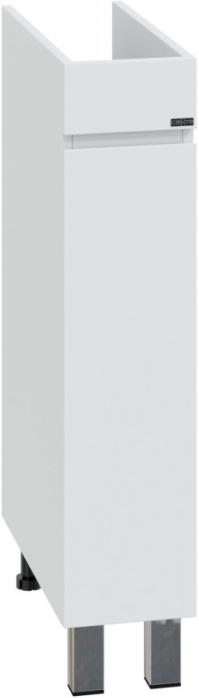 Тумба напольная Марс 19, 19x49x87 см для стиральной машины, БЕЗ раковины, цвет белый ZZ