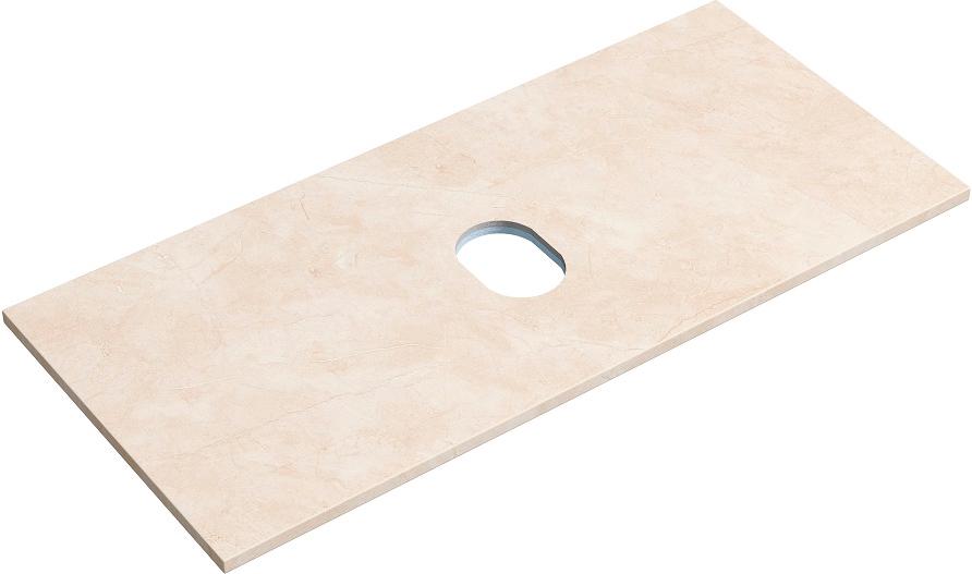 Столешница 1000х460х21см без отверстия под смеситель, kreman ZZ