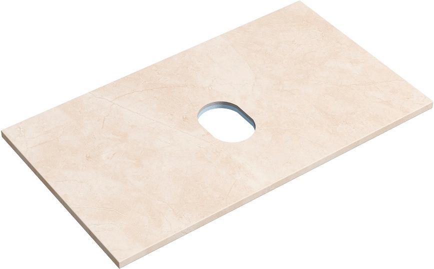 Столешница 800х460х21см без отверстия под смеситель, kreman ZZ