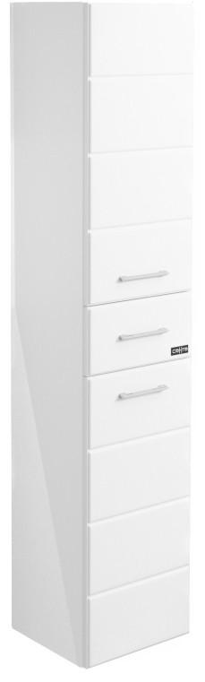 Пенал подвесной "Вегас" 30x30x150 см., цвет белый ZZ