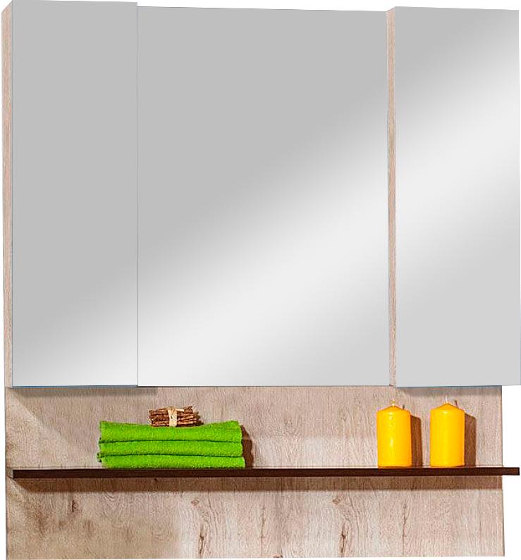 Зеркало-шкаф 100 см Карибы дуб кантри, веге ZZ