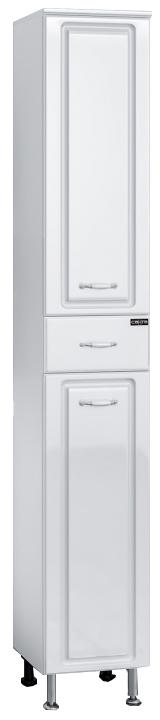 Шкаф-пенал напольный СанТа Монарх 30x30x190 см, цвет белый ZZ
