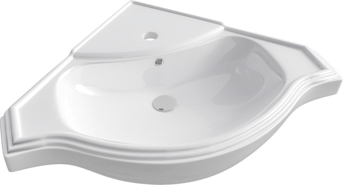 Раковина угловая Kirovit Классик-60 см, для мебели "Кантри" ZZ