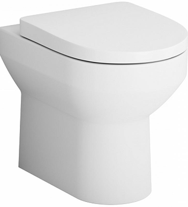 Приставной унитаз для скрытого бачка, горизонтальный выход, без крышки-сидения, ZZ