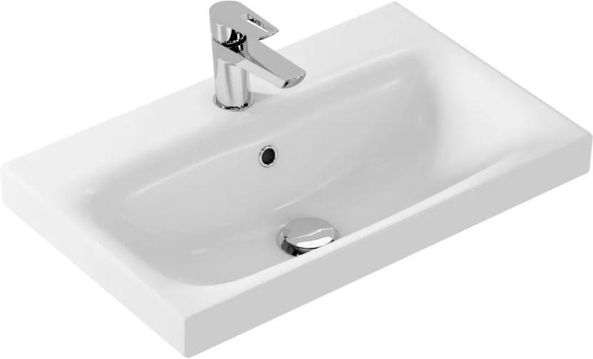 Мебельная раковинавстраиваемая сверху Бриклаер Moduo slim 60, ZZ