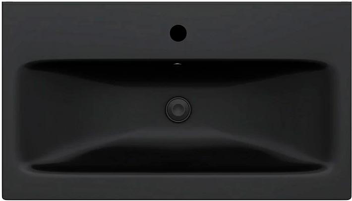 Раковина мебельная 75 AM.PM Gem M90WCC0752BM черная ZZ