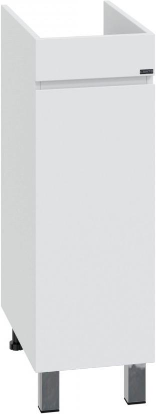 Тумба напольная "Марс 29"29x49x87 см для стиральной машины, БЕЗ раковины Юпитер 90 L, цвет белый ZZ