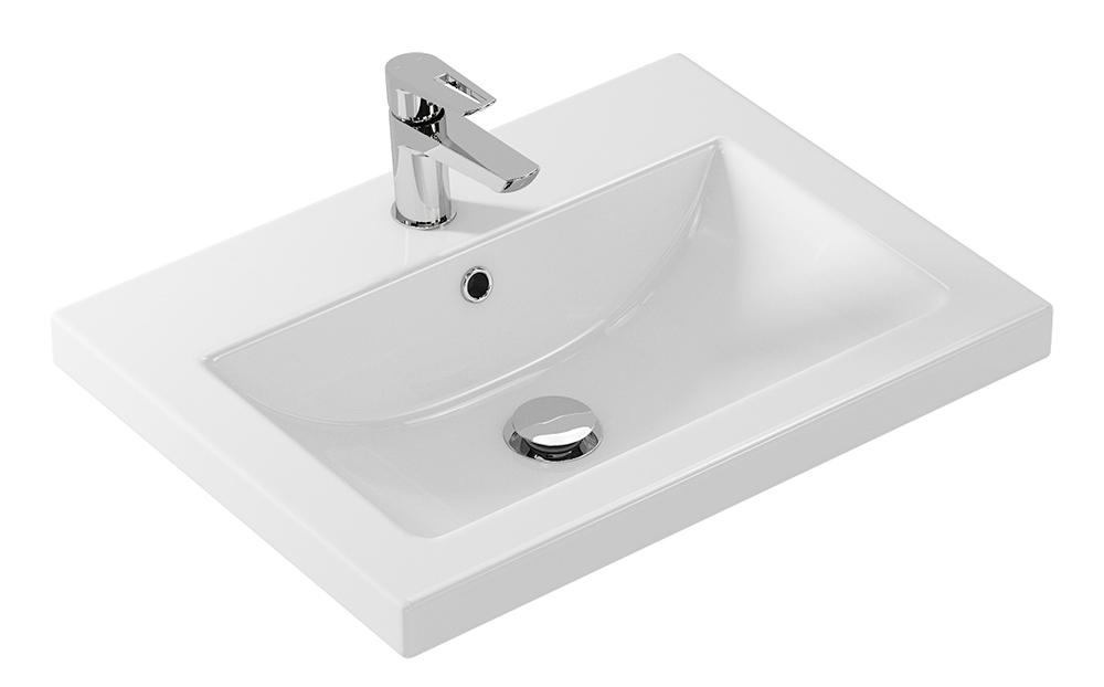 Раковина для мебели 60 см, цв. белый