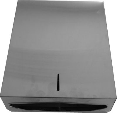 Контейнер для туалетной бумаги с ключом - барабан диам.250 мм  / нержавейка ZZ