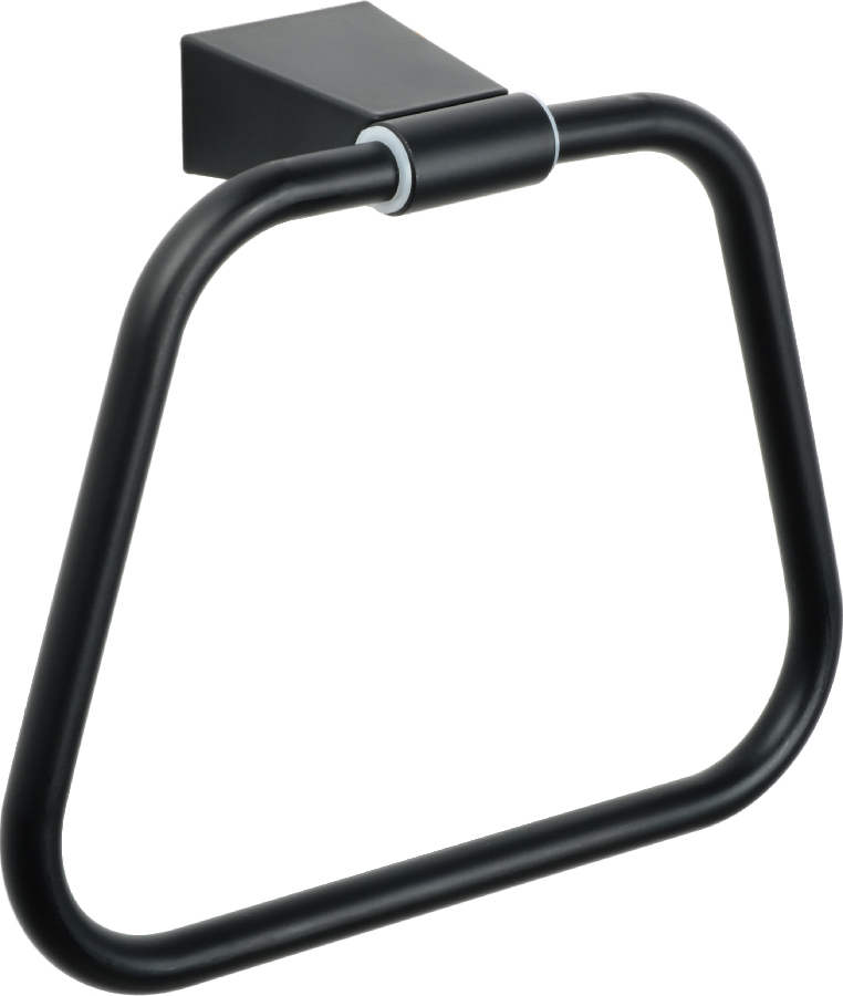 Полотенцедержатель-кольцо Trend, цвет черный ZZ