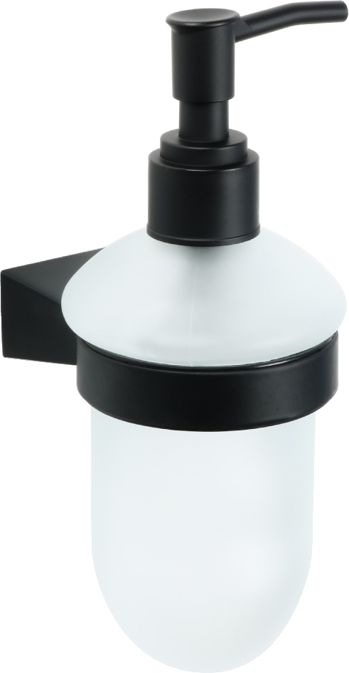 Дозатор жидкого мыла Trend подвесной, цвет черный ZZ