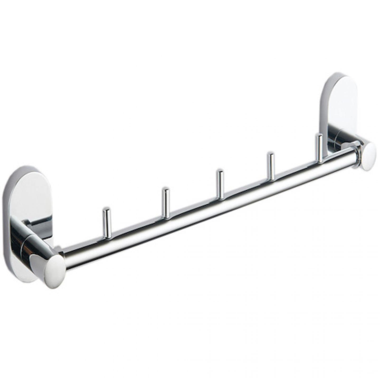 Планка с 5-ю крючками, цв.хром XX