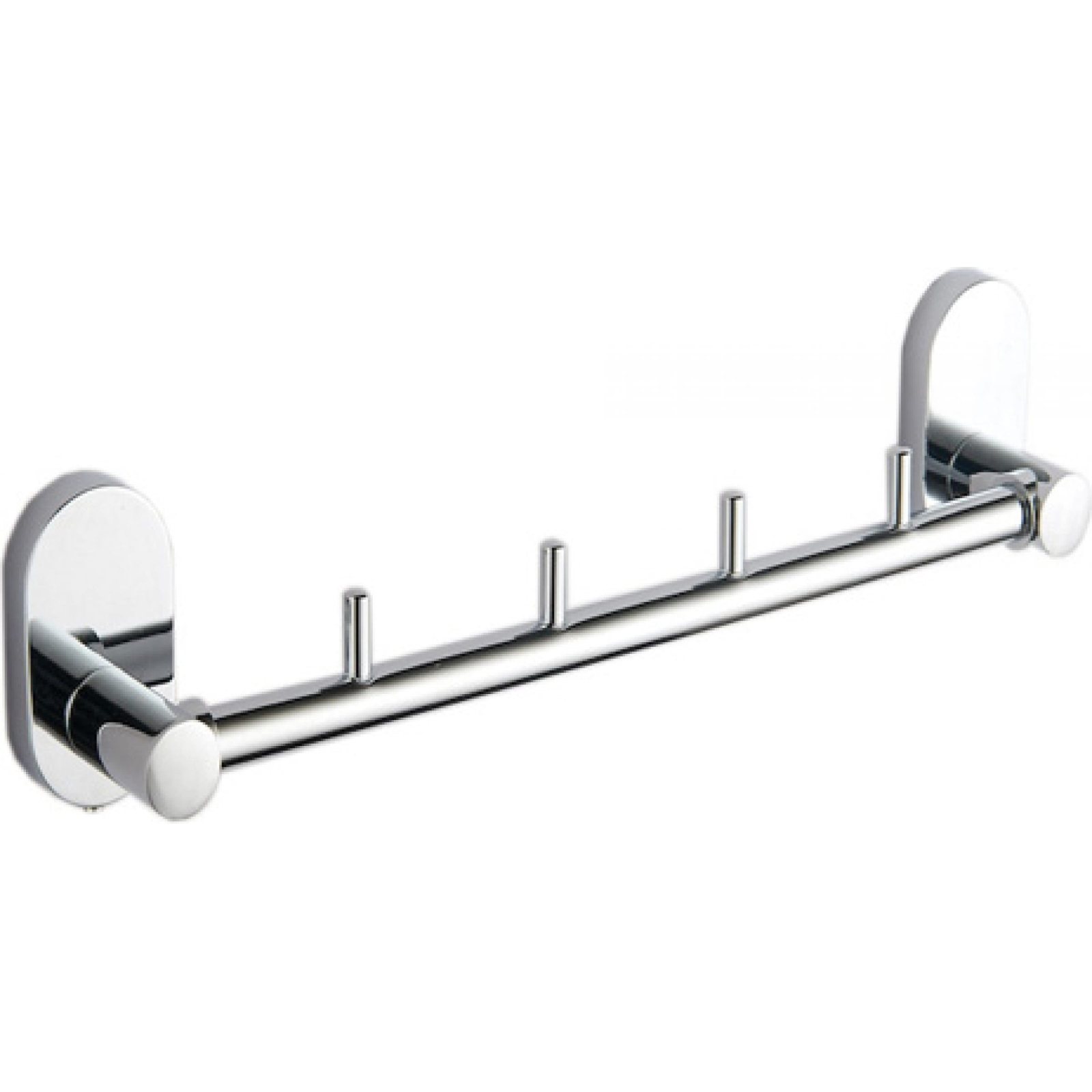 Планка с 4-мя крючками, цв.хром XX