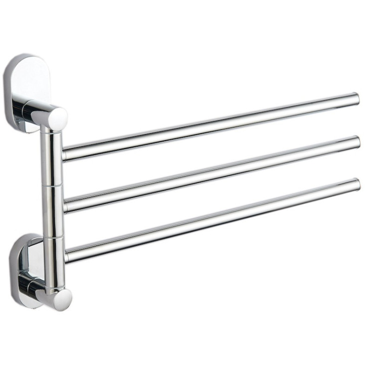 Полотенцедержатель тройной, цв.хром XX