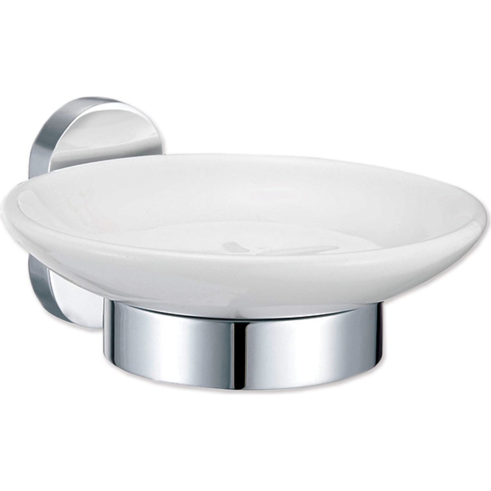 Мыльница для ванной настенная, цв.хром XX