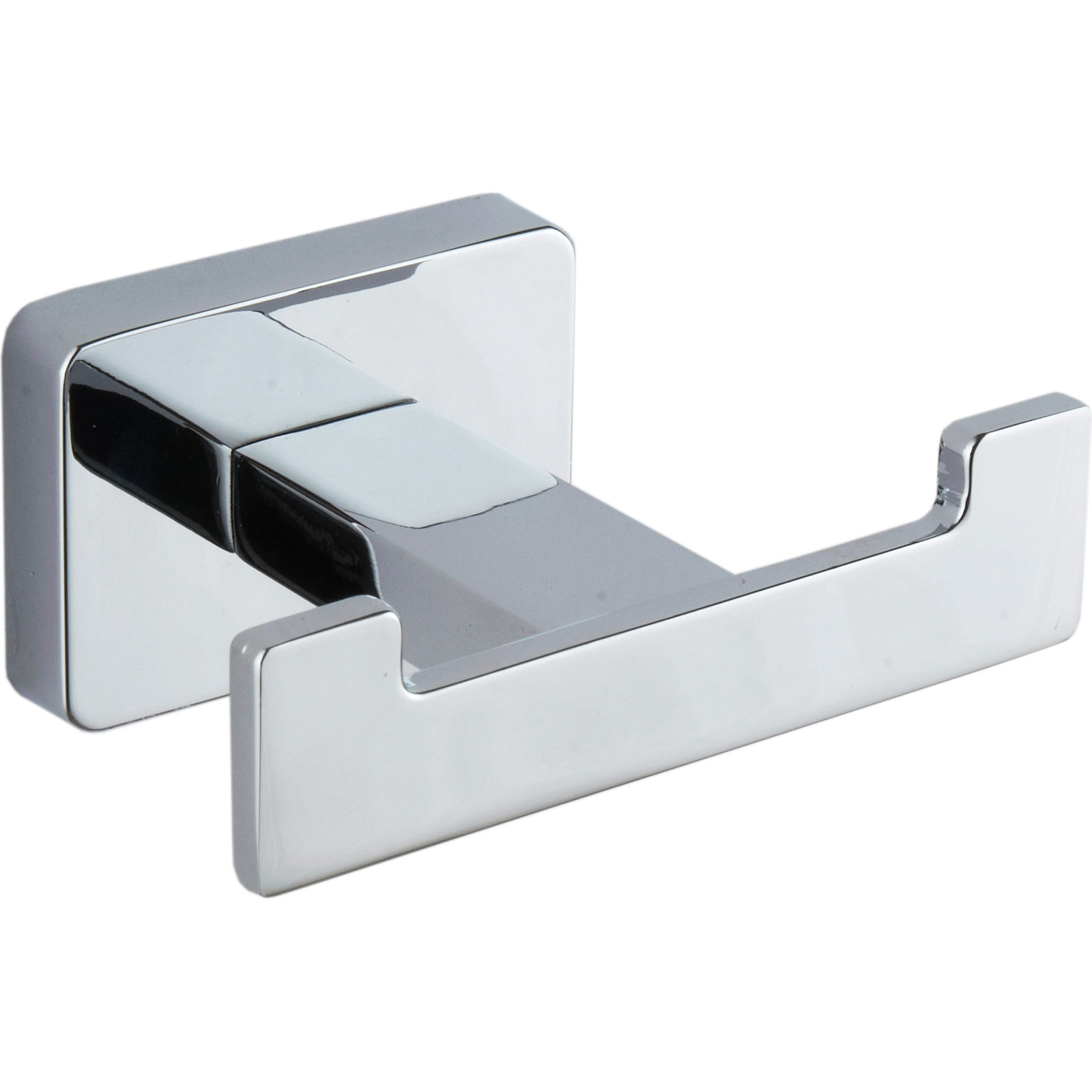 Крючок двойной для ванной, цв. хром XX