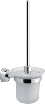 Ершик подвесной, хром/стекло, крепеж в комплекте XX