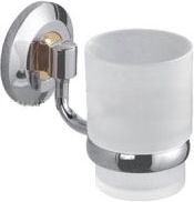 Стакан подвесной, хром/золото/стекло, крепеж в комплекте ХХ