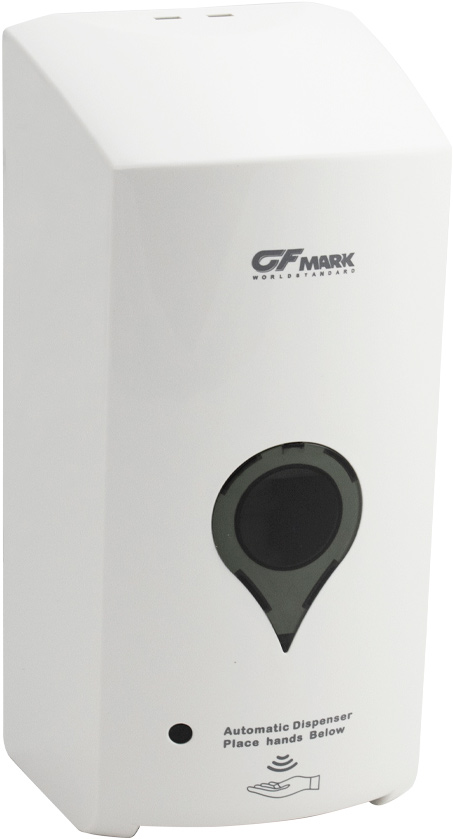 Дозатор сенсорный, для жидкого мыла,1000 мл, цв.белый ZZ