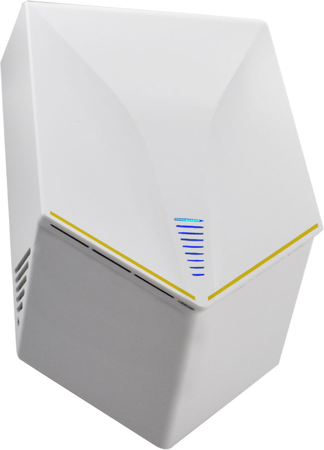 Сушилка для рук, пластик АБС, 1000W, цвет белый ZZ