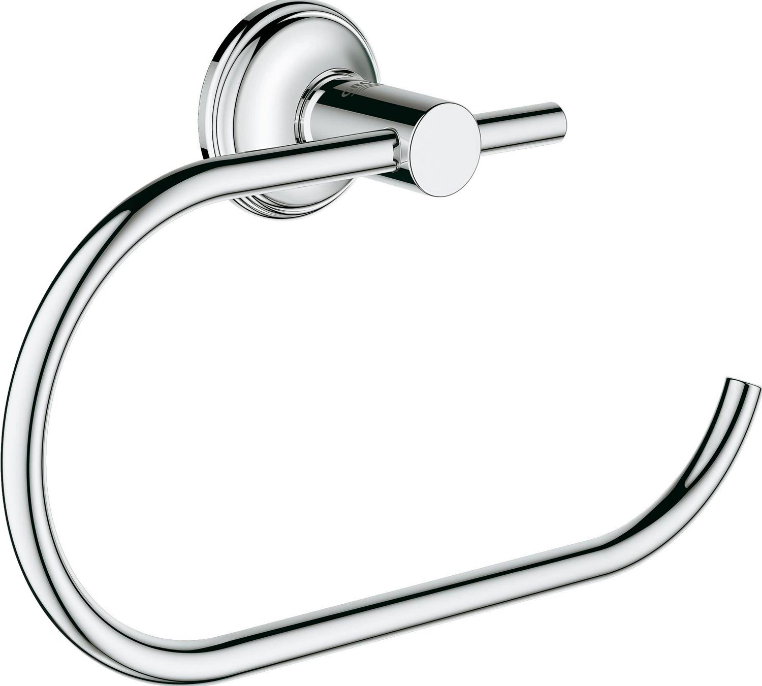 Держатель для туалетной бумаги БЕЗ крышки, Essentials Authentic, хром ZZ