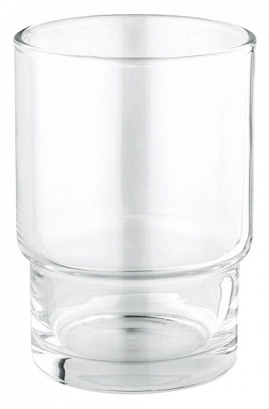 Стакан настенный (БЕЗ держателя), Essentials Cube, хром ZZ