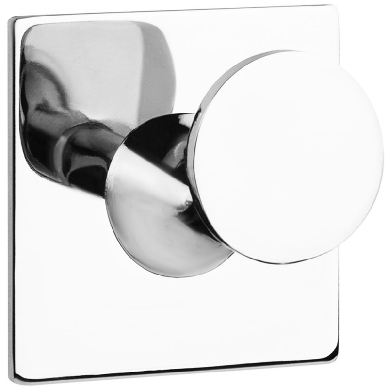 Крючок для ванной, одинарный, на клейкой ленте