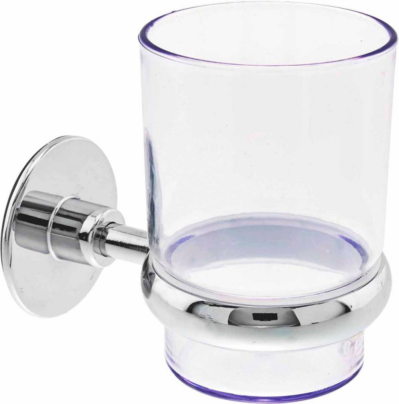 Стакан подвесной для ванной, одинарный, на клейкой ленте XX
