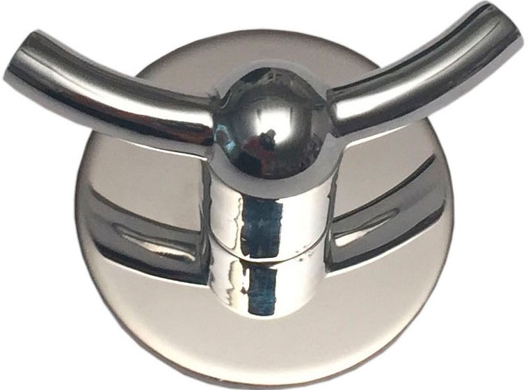 Крючок двойной для ванной, на клейкой ленте XX