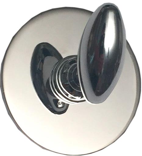 Крючок для ванной, одинарный, на клейкой ленте