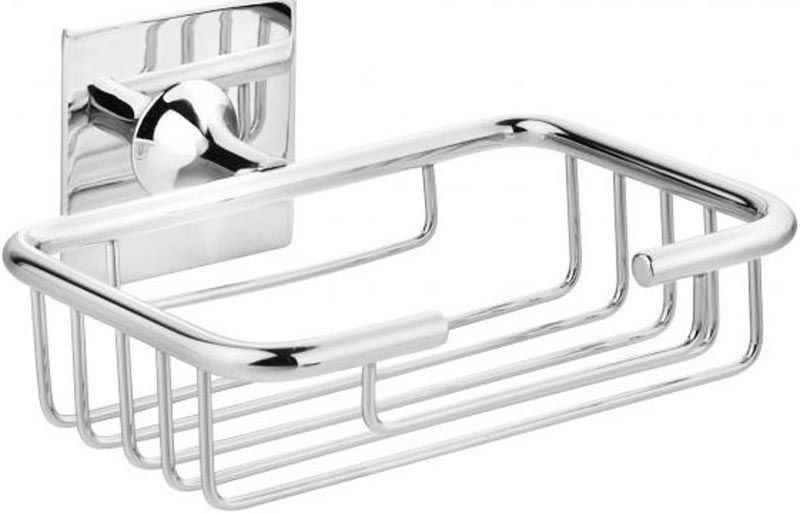 Мыльница для ванной настенная, решетчатая "Kleber Expert", цв.хром XX