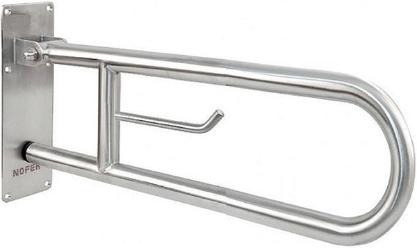 Поручень откидной для инвалидов, 60см, цв. хром ZZ