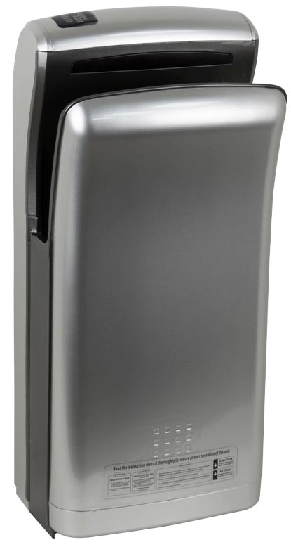 Сушилка для рук погружная, высокоскоростная бизнес класса, корпус пластик АБС, 1200W, цв. белый  ZZ