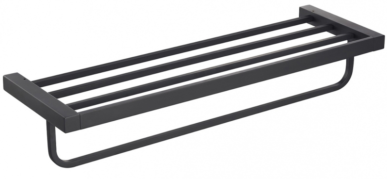 Полка для полотенец Timo Selene 14058/03, цв черный,  ZZ