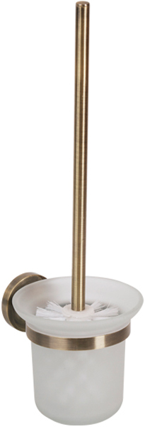 Ершик настенный, бронза/матовое стекло XX