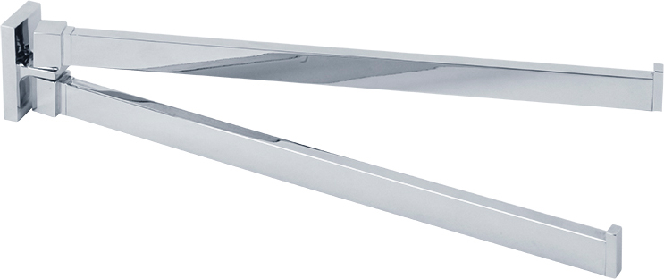 Полотенцедержатель двойной поворотный, хром XX
