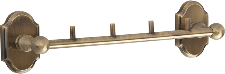 Перекладина с 4-мя крючками, бронза XX