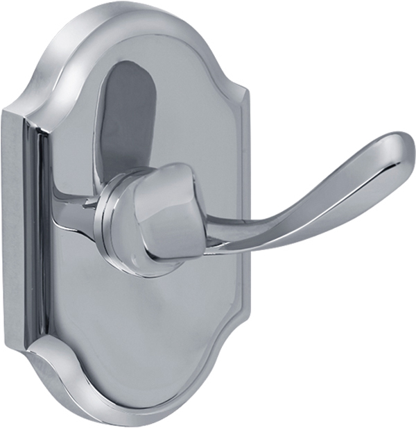 Крючок двойной, хром XX