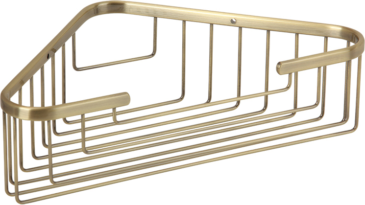 Решетка угловая 25х25хh9 см., бронза ZZ