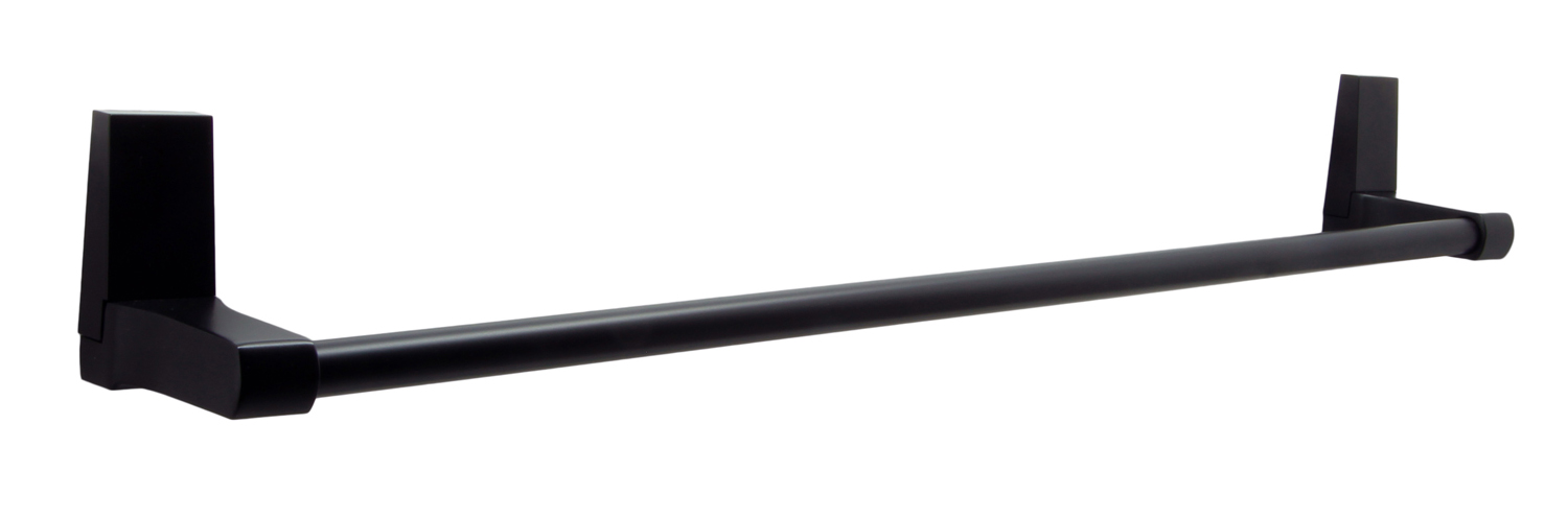 Держатель полотенец одинарный Abens, цв.черный ZZ