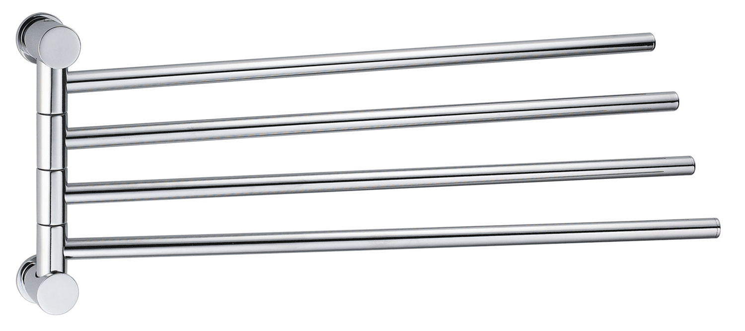 Держатель полотенец четверной, цв.хром ZZ