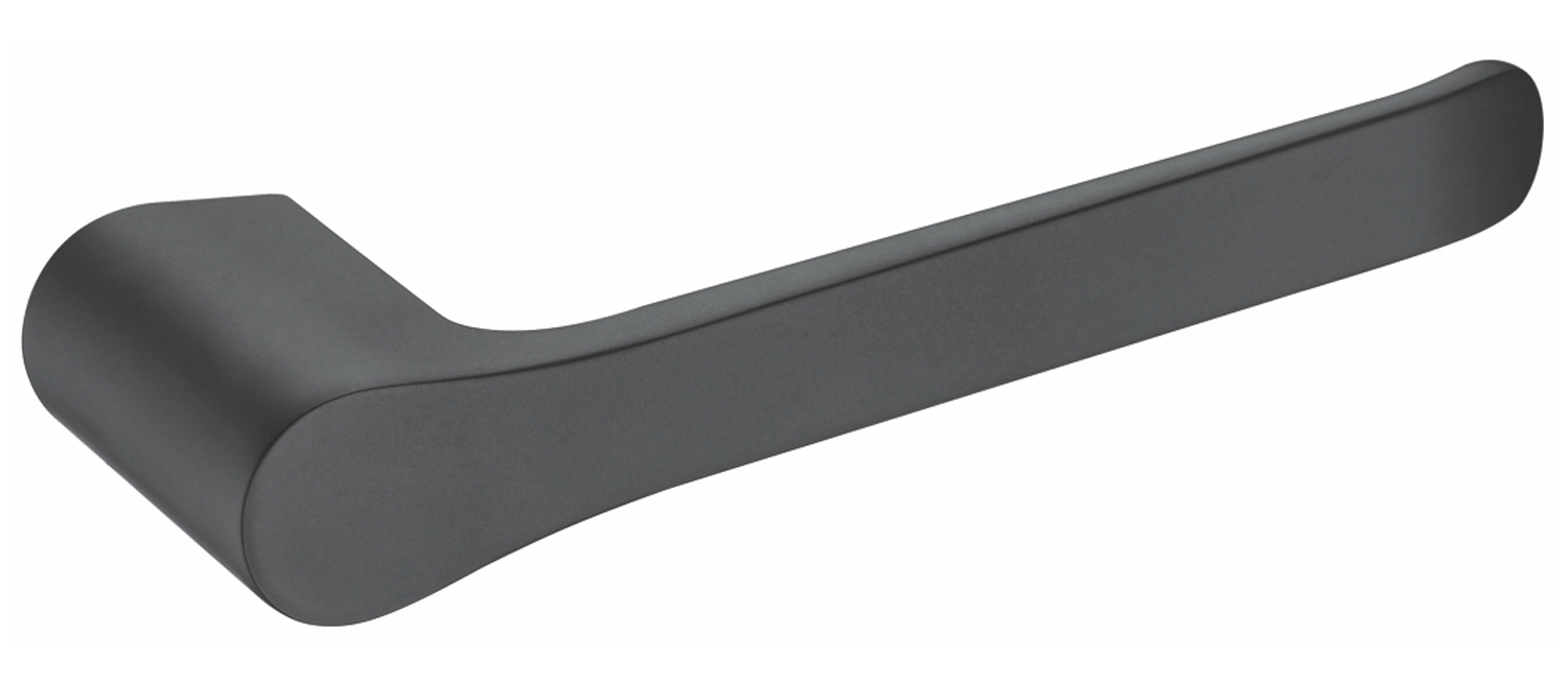 Держатель для туалетной бумаги, настенный, цв. черный ZZ