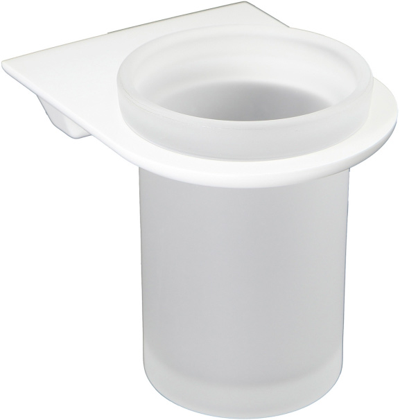 Стакан одинарный для зуб. щеток Kammel, цв. белый ZZ