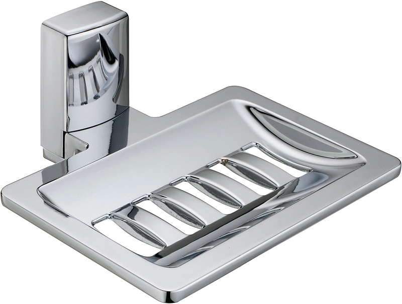 Мыльница решетка настенная, хром, Leine