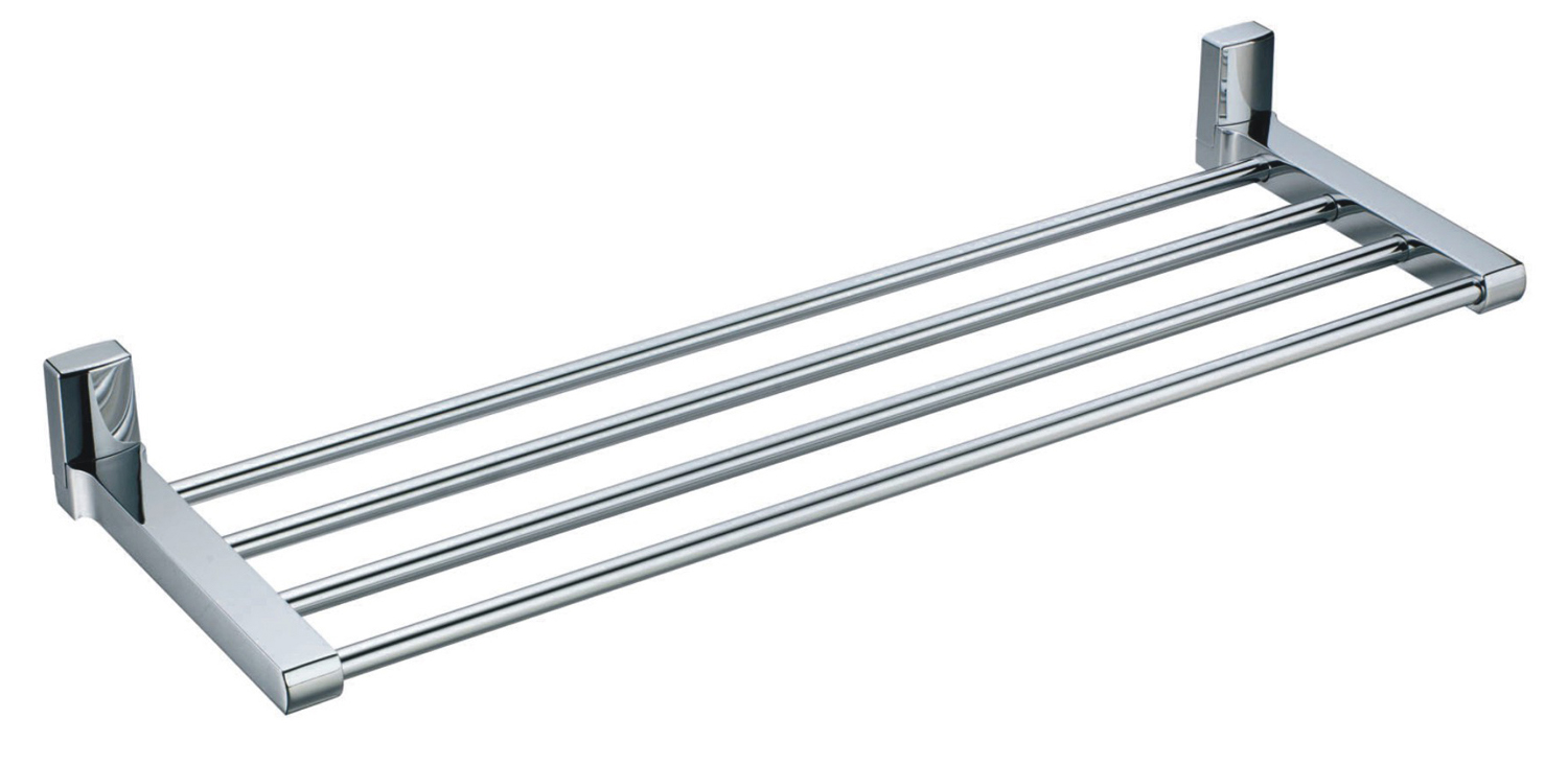 Полка для полотенец Leine 63,5 см, крепеж в комплекте, хром ZZ