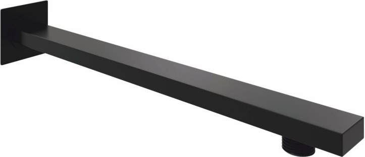 Верхний излив для душа цв. чёрный  ZZ