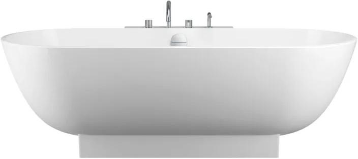 Ванна отдельност.из минер.литья 190х90хh52см,без отв.д/смесителя,в компл.слив-перелив хром,выравнив.рама,декорат.щиток, Crono2.0 Burg ZZ